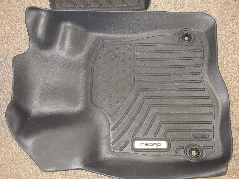 New Oedro 4 pc. Floorboard Mat Set