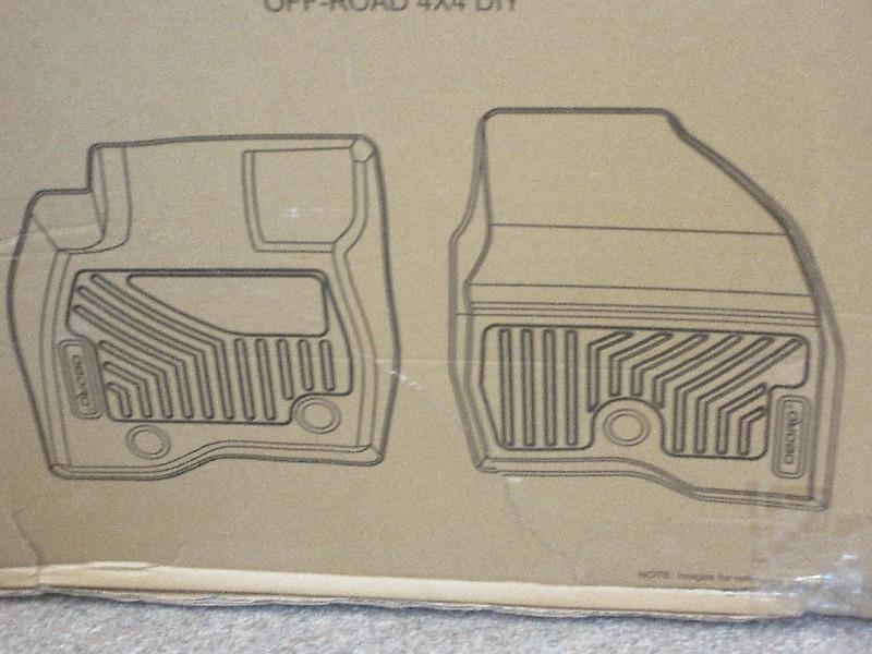 New Oedro 4 pc. Floorboard Mat Set