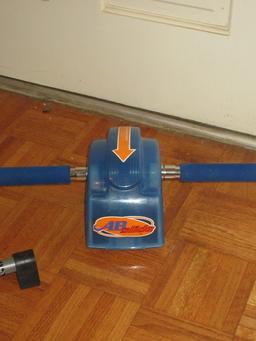Lot Exercise Equipment Gold's Gym Stamina Pedal Foot/Hand Cycle, Ab Slide, & Head Weights