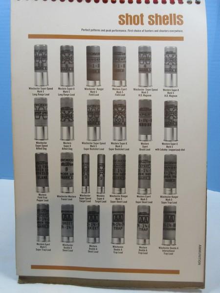 Rare Winchester-Western Sporting Arms & Ammunition Mercantile Store Counter Top Display