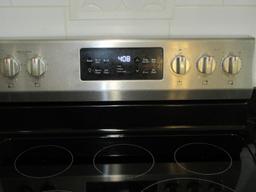 Frigidaire Gallery Stainless Free Standing Self Cleaning Electric Convection Range, 5 Burner Glass