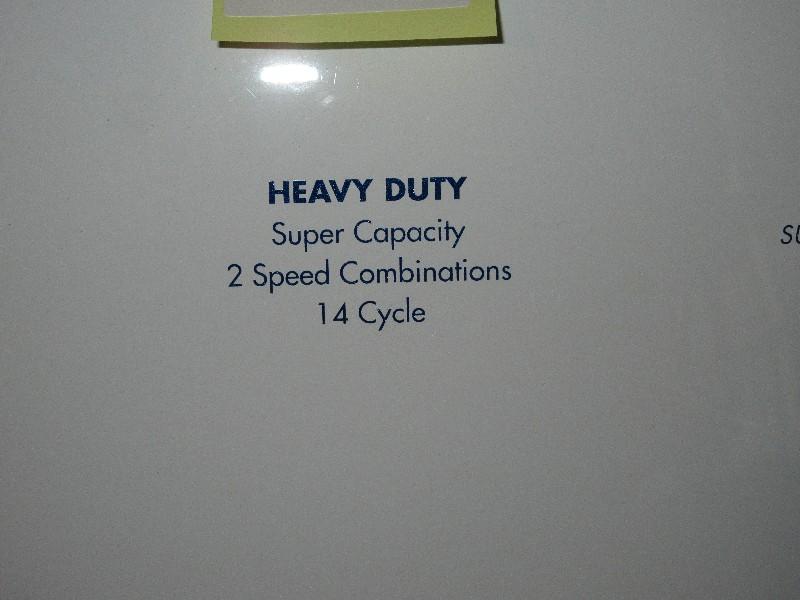 Corsley White Top Load Washing Machine Heavy Duty Super Capacity 2 Speed Combo 14 Cycles
