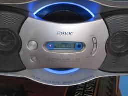 Sony Dual Acoustic Bass Expansion CD-R/RW Playback Cassette Player Portable Boombox