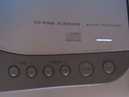 Sony Dual Acoustic Bass Expansion CD-R/RW Playback Cassette Player Portable Boombox