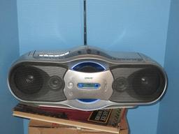 Sony Dual Acoustic Bass Expansion CD-R/RW Playback Cassette Player Portable Boombox