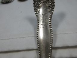 11pcs Gorham Sterling Silver Lancaster Pattern Flatware Forks & Knife-Wgt. 318G+/-