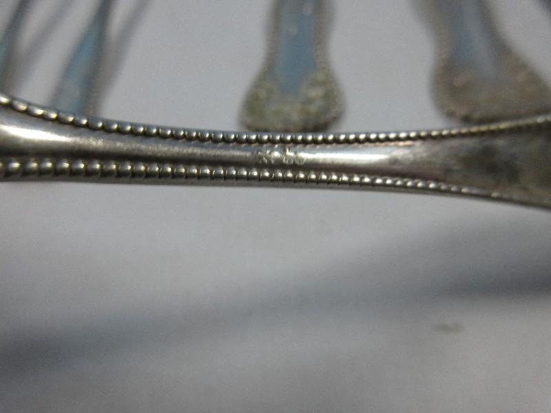 11pcs Gorham Sterling Silver Lancaster Pattern Flatware Forks & Knife-Wgt. 318G+/-