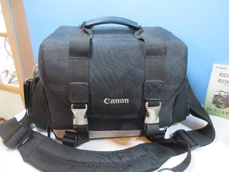 Canon EOS Digital Rebel XT w/Built-In Flash,2 Zoom Lens,Filter,Battery,Charger,Tripod & Bag