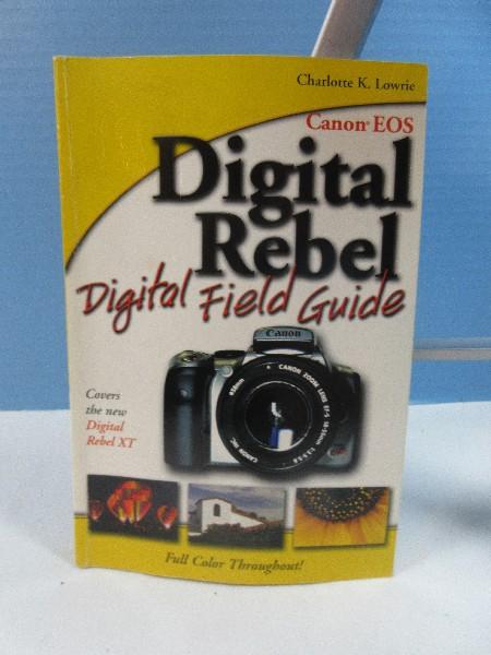 Canon EOS Digital Rebel XT w/Built-In Flash,2 Zoom Lens,Filter,Battery,Charger,Tripod & Bag