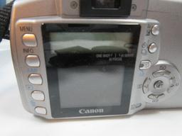 Canon EOS Digital Rebel XT w/Built-In Flash,2 Zoom Lens,Filter,Battery,Charger,Tripod & Bag