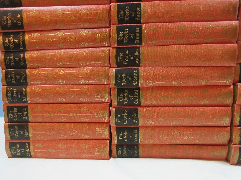 Collection 59 Blacks Readers Service Co Hardback Books Set The Works of? Series Circa 1904