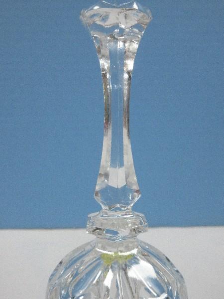Collectors Hofbauer The Byrdes Collection Frosted Bird Medallion Design Crystal 8" Bell