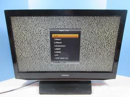 Hitachi 26" Flat Screen LCD HDTV Combo DVD TV on Base Model No. L26D205A- No Remote