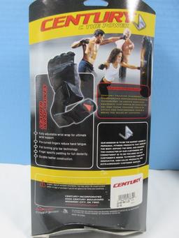 New Century C The Power Leather Wrap Gloves Training Hardware Size XXL- NIP