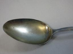 Manchester Sterling Silver 5" Teaspoon Scrollwork & Beaded Design- Wgt. 12.10G+/-