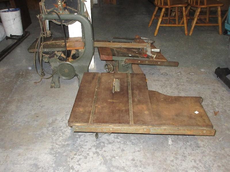 Lot Walker-Turner Co. The Driver Line Series Power Tools SKF 10" Band Saw,2 Table Saws