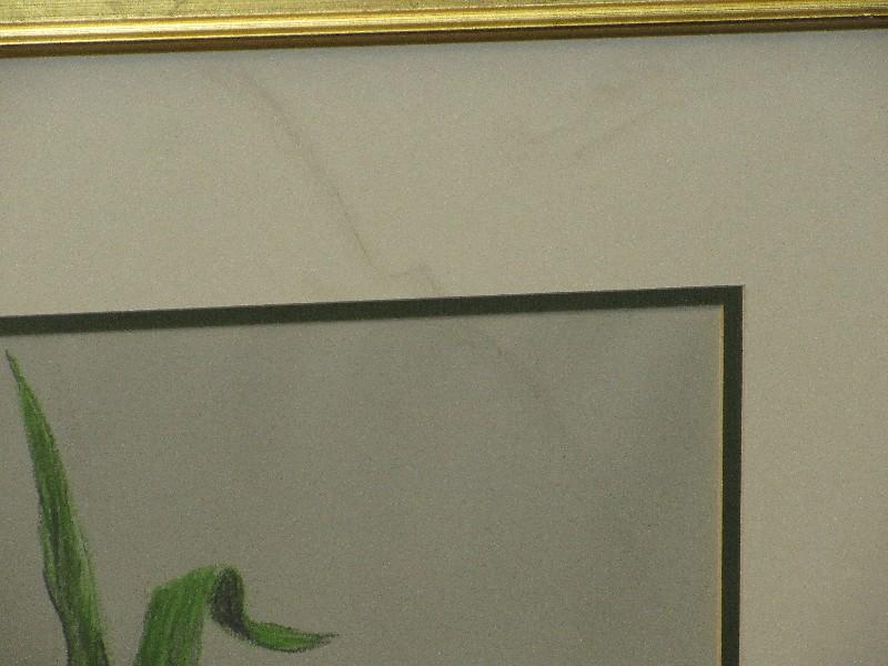 Still Life End of Summer Harvest Original Botanical Pastel Artwork Medium Signed Etta Young