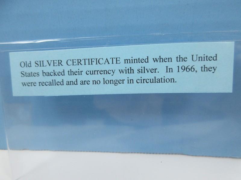 Old Silver Certificate One Dollar Bill Bank Note Series 1957