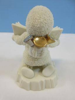 Department 56 Snowbabies 4" Trumpeter w/ Music Book Winter Celebration Retail: $30