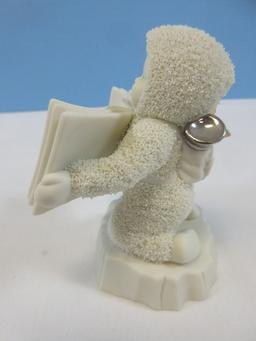 Department 56 Snowbabies 4" Trumpeter w/ Music Book Winter Celebration Retail: $30