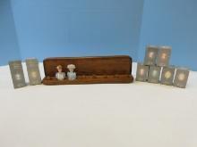 Awesome Collector Set of 8 Avon Fashion Silhouettes American Fashion Porcelain Bisque Bust