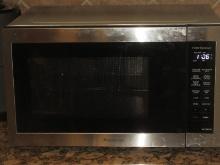 Panasonic Stainless Counter Top Microwave 1100W High Power w/Pre-Programs