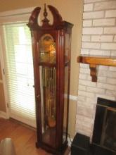 Awesome Howard Miller Grandfather Traditional Clock "The Sullivan" Collection Model #610-675