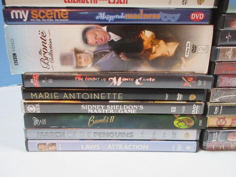 43 Various DVD's- Bambi II, Titanic, Twilight, BBC Series, Gone w/The Wind etc.