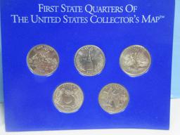Collector's US Coins Graded 1936 Buffalo Nickel Fine Collection The First State 5 Quarters of US