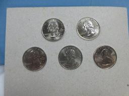 Collector's US Coins Graded 1936 Buffalo Nickel Fine Collection The First State 5 Quarters of US