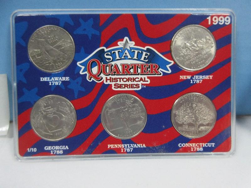 Collector's US Coins Graded 1936 Buffalo Nickel Fine Collection The First State 5 Quarters of US