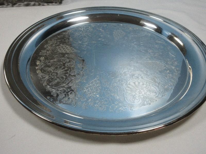 Antique Silver Plate Pairpoint Mfg. Co. Quadruple Plate 10" Naturalistic Ivy Vine Holder