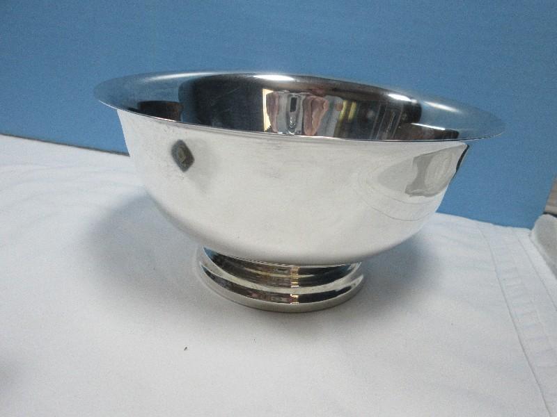 Antique Silver Plate Pairpoint Mfg. Co. Quadruple Plate 10" Naturalistic Ivy Vine Holder