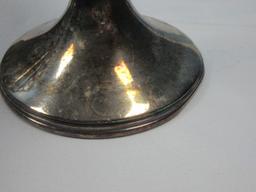 Antique Silver Plate Pairpoint Mfg. Co. Quadruple Plate 10" Naturalistic Ivy Vine Holder