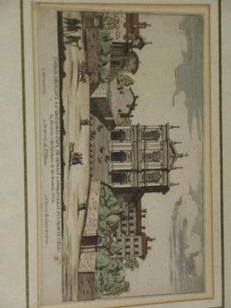 2-Antique Etching From The Collection of Brobury House Gallery by Alessandro Specchi Original