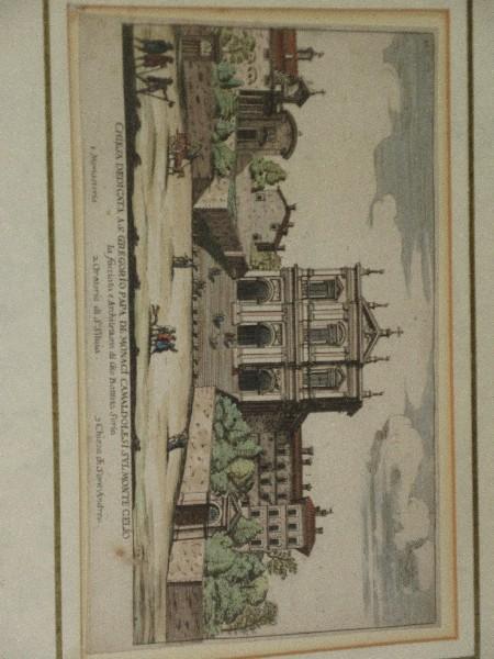 2-Antique Etching From The Collection of Brobury House Gallery by Alessandro Specchi Original