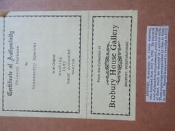 2-Antique Etching From The Collection of Brobury House Gallery by Alessandro Specchi Original