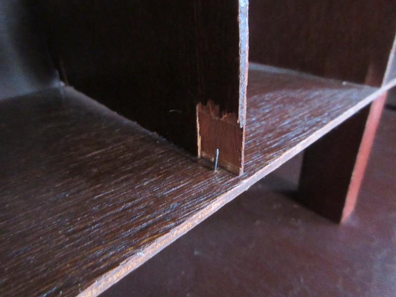 Mahogany Slant-Front Secretary Desk Fitted Interior Pigeon Holes, Bowfront Dovetail Drawer on