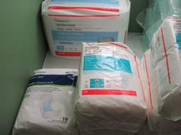 Lot Geriatrics 29 Packs Cardinal Health Underpads Wings Plus, 10 Count Per pack 30" x 36",