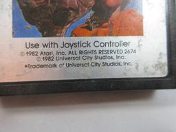 Atari 2600 Video Computer System Game- ET The Extra-Terrestrial & Missile Command