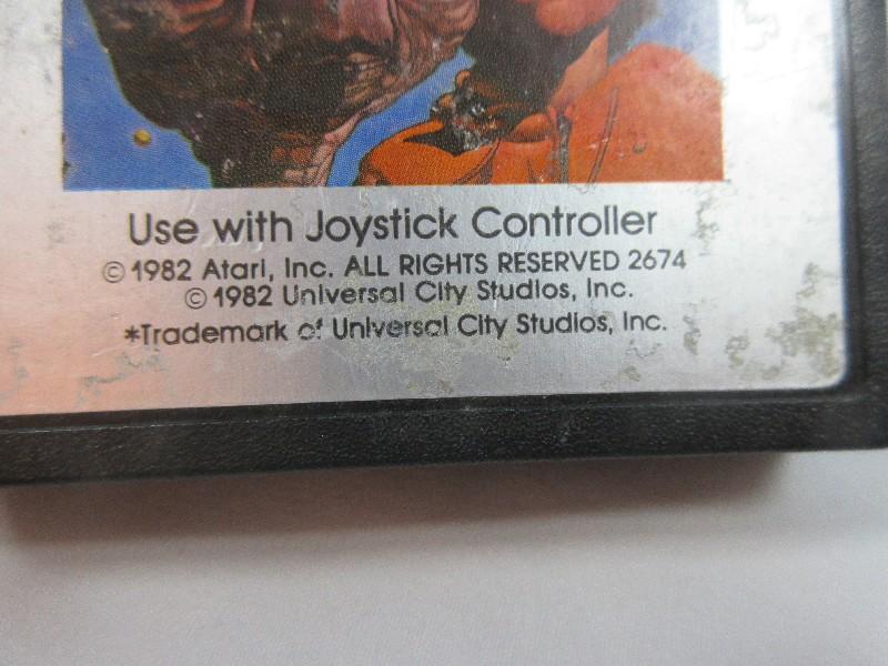 Atari 2600 Video Computer System Game- ET The Extra-Terrestrial & Missile Command