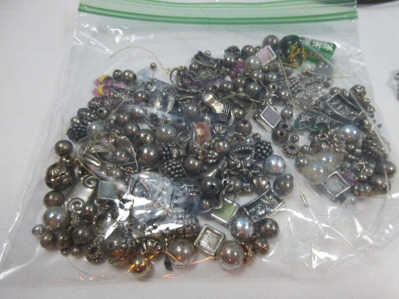Lot Misc Jewelry Loose Beads, Misc Stones etc.