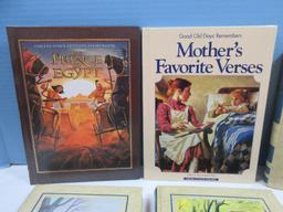Lot 4 Volume Set The Bookshelf for Boys & Girls 1967 Nursery Favorites, Happy Hour in Storyland