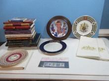 England Items Lot Collector's Diana Princess of Wales 5 Commemorative Royal Mall Portrait