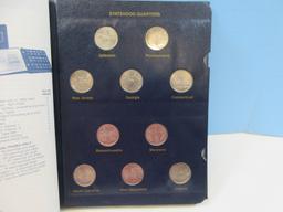 Awesome Whitman Classic Statehood Quarters Collection Full Coin Album Total 56 Quarters