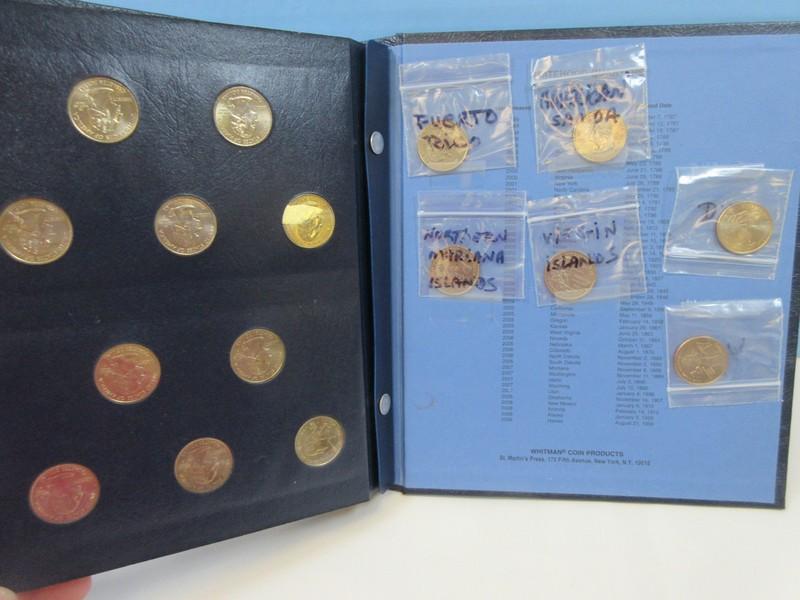 Awesome Whitman Classic Statehood Quarters Collection Full Coin Album Total 56 Quarters
