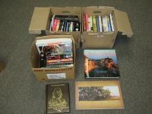 Lot Misc. Paper/Hardback Books Visions of Palmetto Bluff, Windows to the World, Novels,