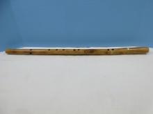 Native American Flute Made by Billy White Fox Flute Musician and Maker Fox/Turquoise