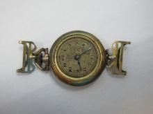 Antique Fahys 15 Jewels 800 Gold = 19.2 Karats Ladies Watch Normal Wear/No Crystal Circa
