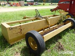 12' pull type box blade w/ cylinder